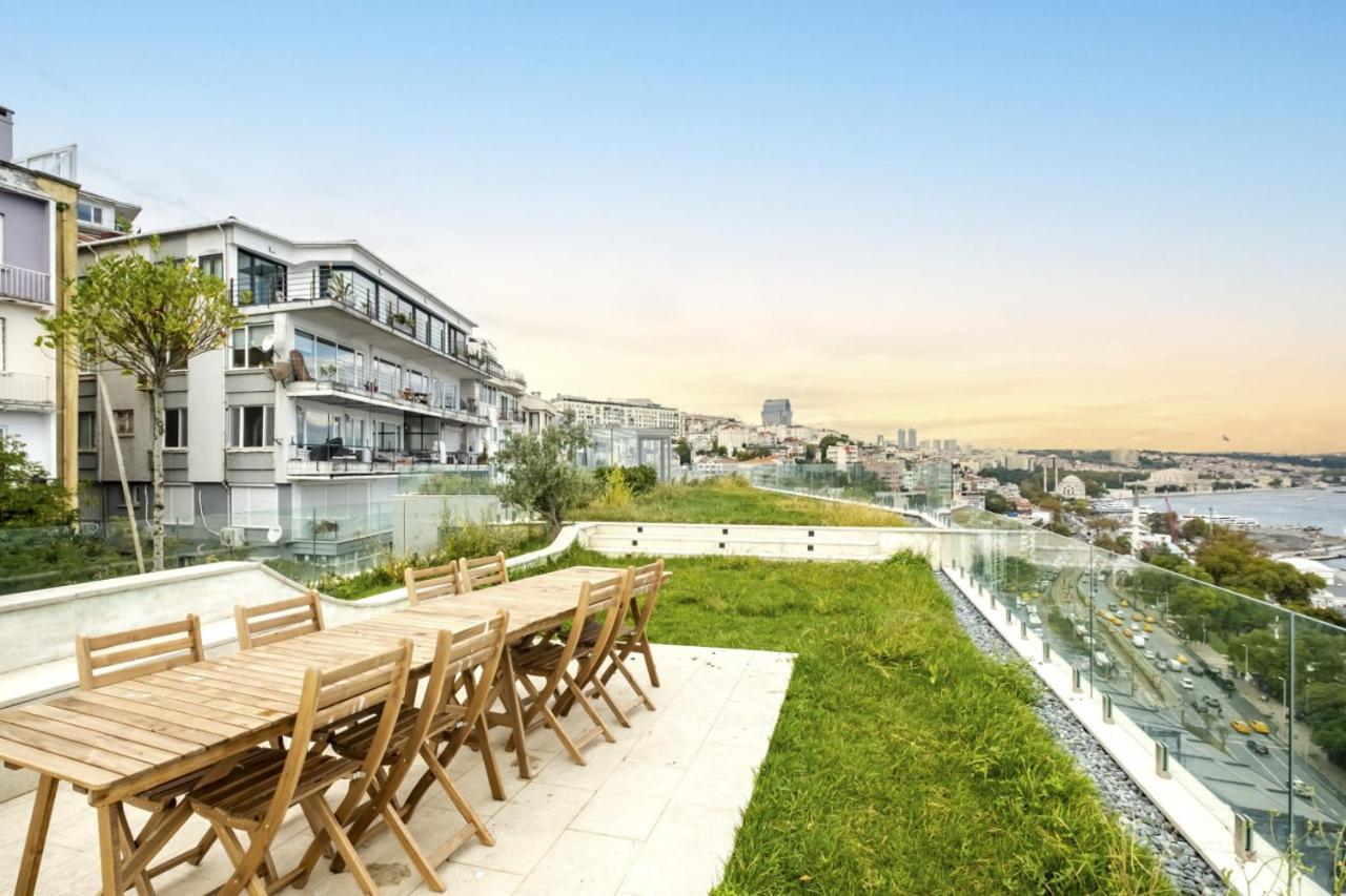 Excellent Flat W 360 Bosphorus View In Cihangir Κωνσταντινούπολη Εξωτερικό φωτογραφία